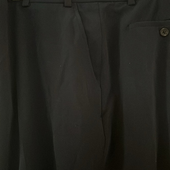 Men Big And Tall George Flat Front Pants Size 44X30 - Picture 3 of 3